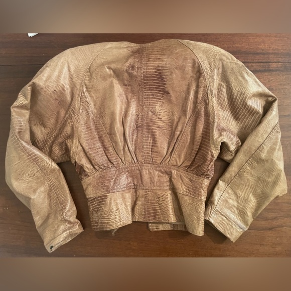 Vintage 1980s Danier leather suit - Picture 2 of 4